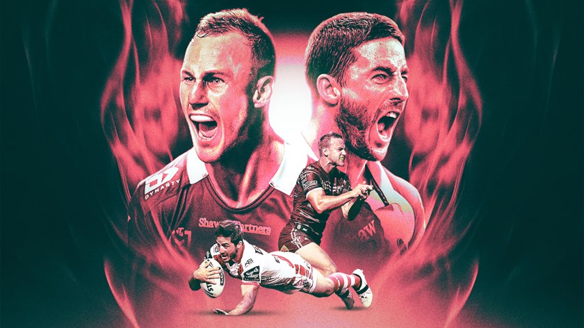 Daly Cherry-Evans and Ben Hunt will join the exclusive 350-game club this weekend.