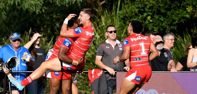 New look Dragons down Warriors in see-sawing battle