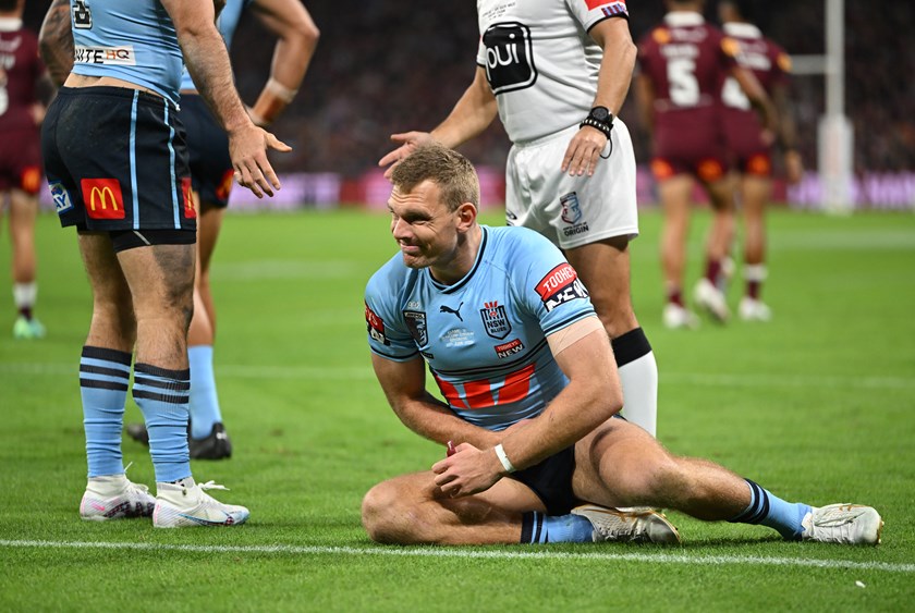 Tom Trbojevic suffered a season-ending injury in last year's State of Origin series.