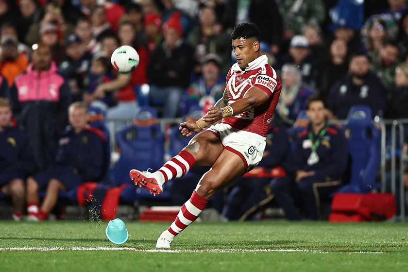 Jamayne Isaako goes for goal.
