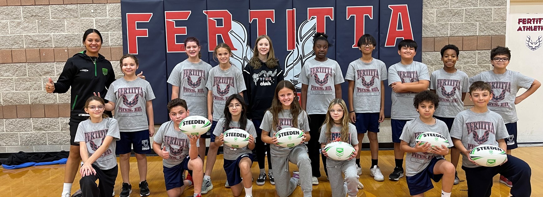 Vegas students embrace rugby league as NRL wraps up community visit