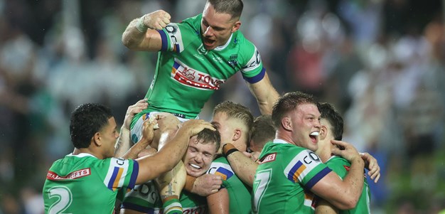 Raiders rookie steps up to snatch Golden Point win; Sharks thump Titans