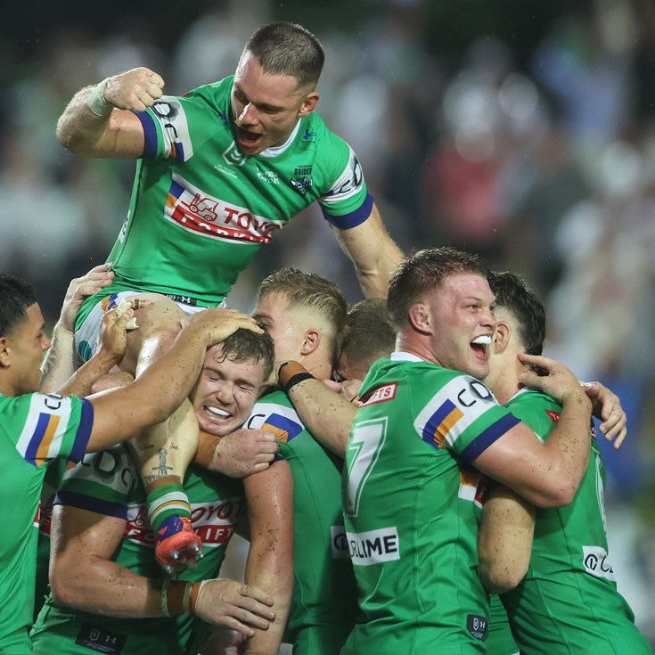 Raiders rookie steps up to snatch Golden Point win; Sharks thump Titans