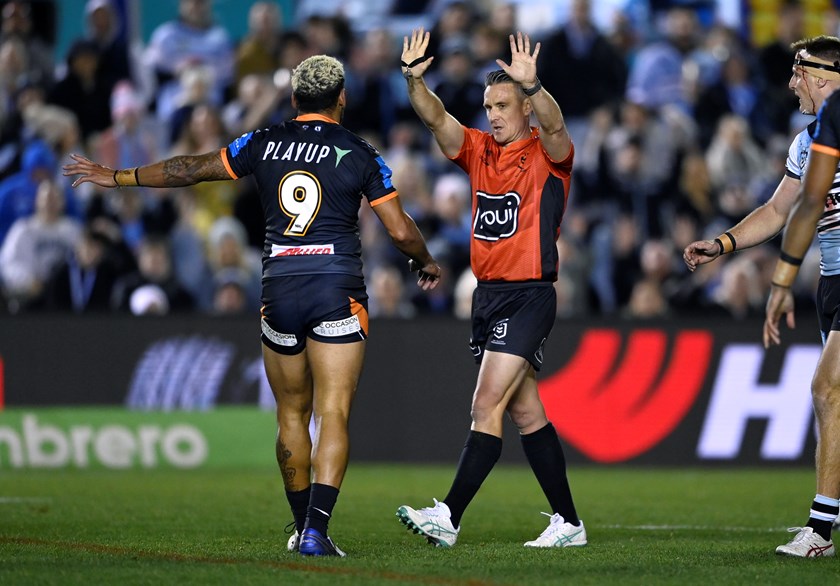 The NRL has confirmed Adam Gee was right to send Api Koroisau to the sin bin on Friday night.