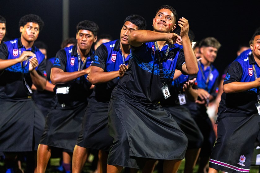 Samoa participants perform at the 2025 Opening Ceremony. 