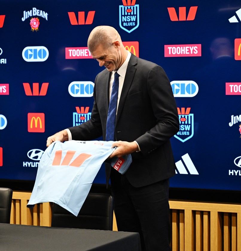 New Blues coach Matt King has outlined his vision to lead the NSW State of Origin team.