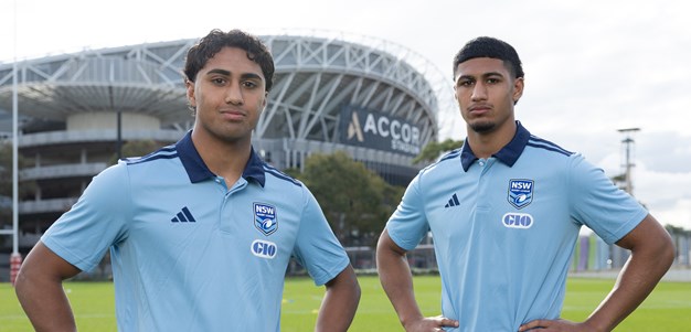 Meet the Blues brothers chasing NRL dream