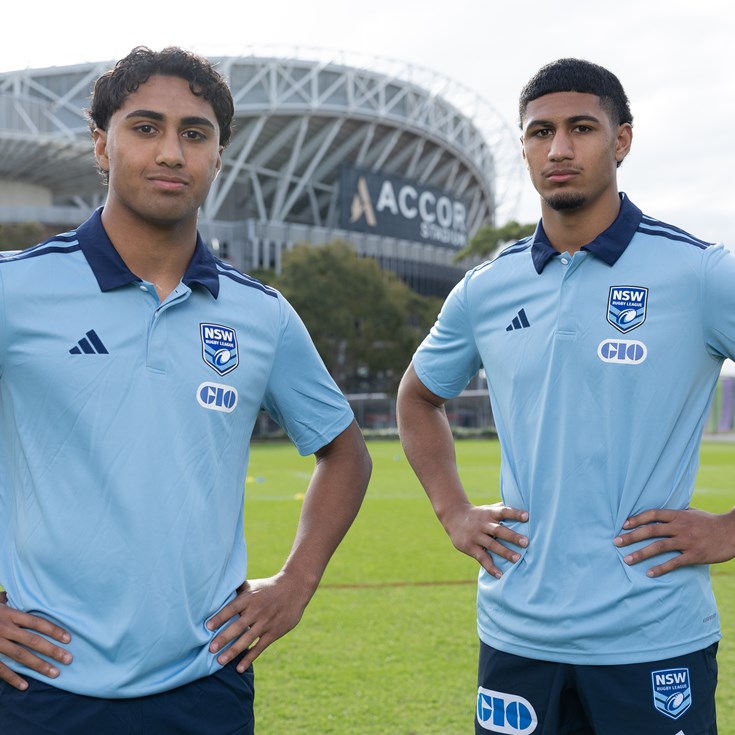 Meet the Blues brothers chasing NRL dream