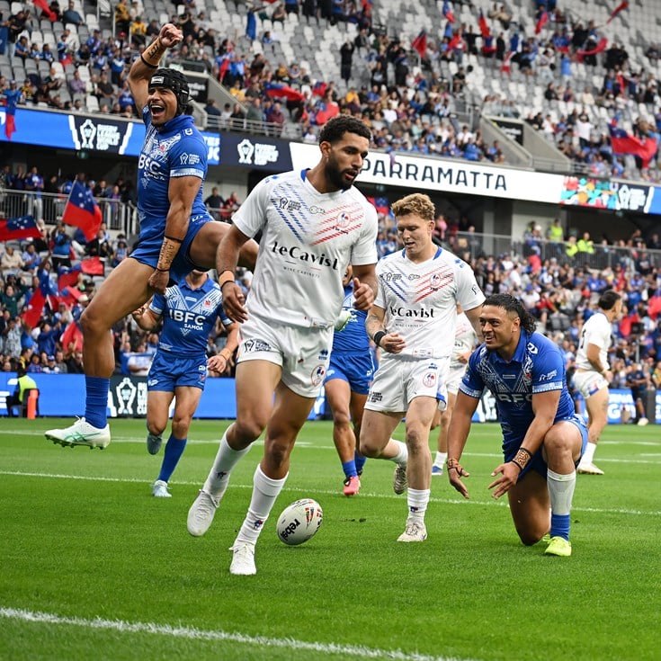 Four for Fa'alogo as Samoa salute in opener