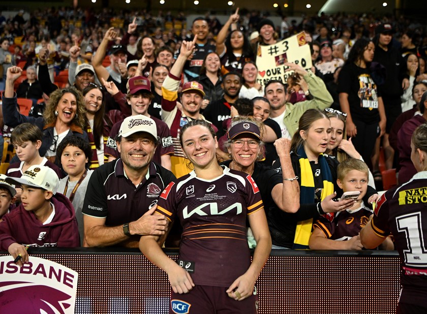 Georgia Bartlett made her NRLW debut in Round 1.