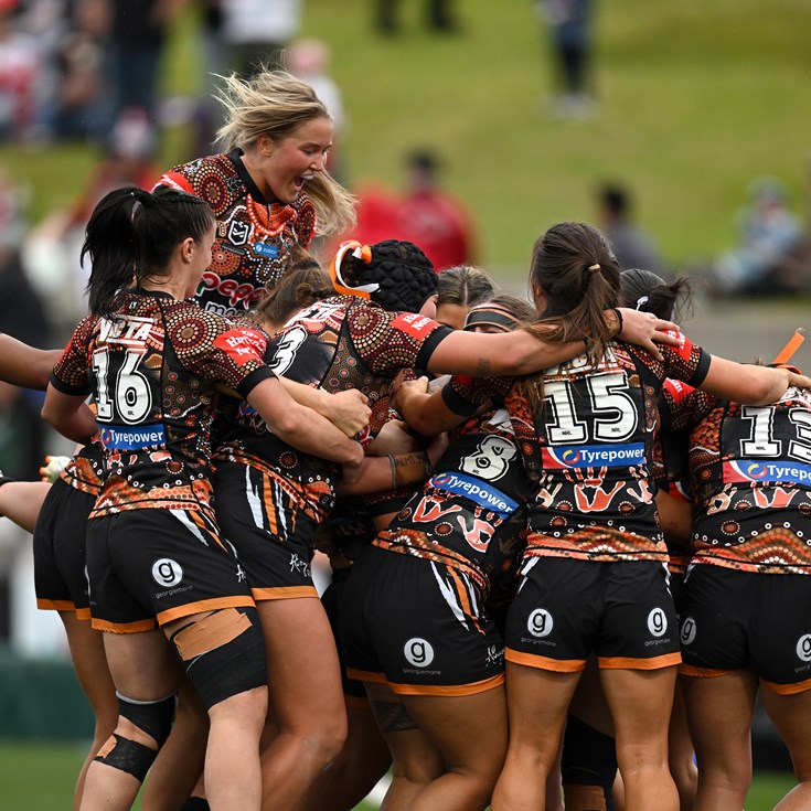 NRLW Sunday: Roosters v Eels; Tigers scrape home; Raiders stun Broncos