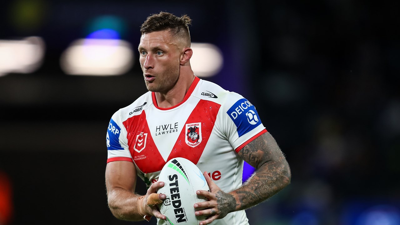 NRL 2022: St George Illawarra Dragons, Melbourne Storm, Tariq SIms, Origin  forward committed to Red V