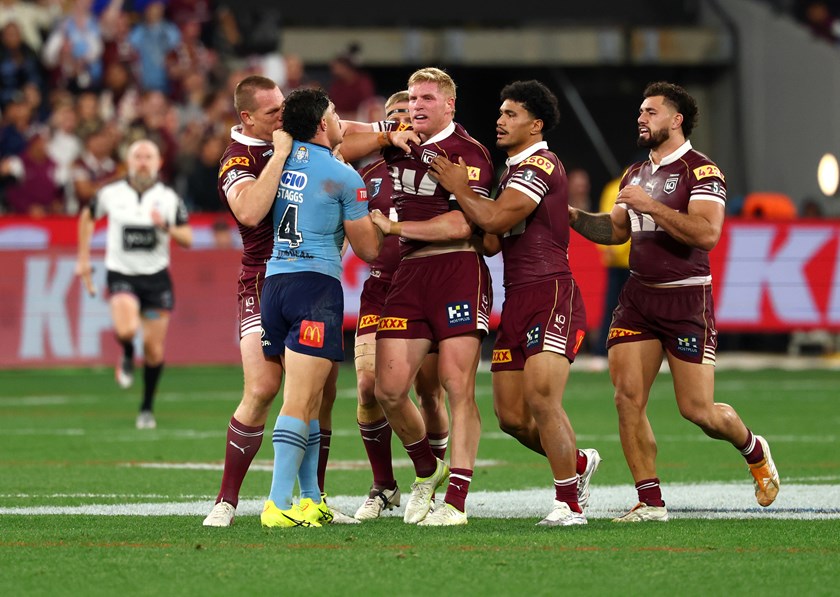 Thomas Flegler back in the Queensland jersey and in the actin in 2026.