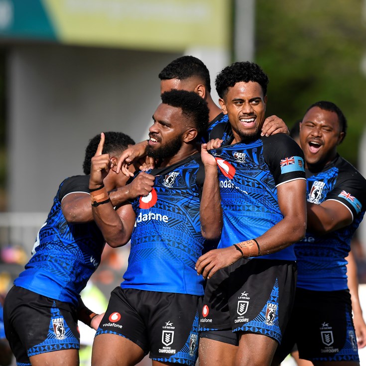 Late Turuva try sees Fiji down brave Cook Islands