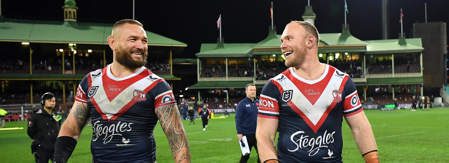 'I've never had a front-row mentor': Why Lodge is thriving at Roosters