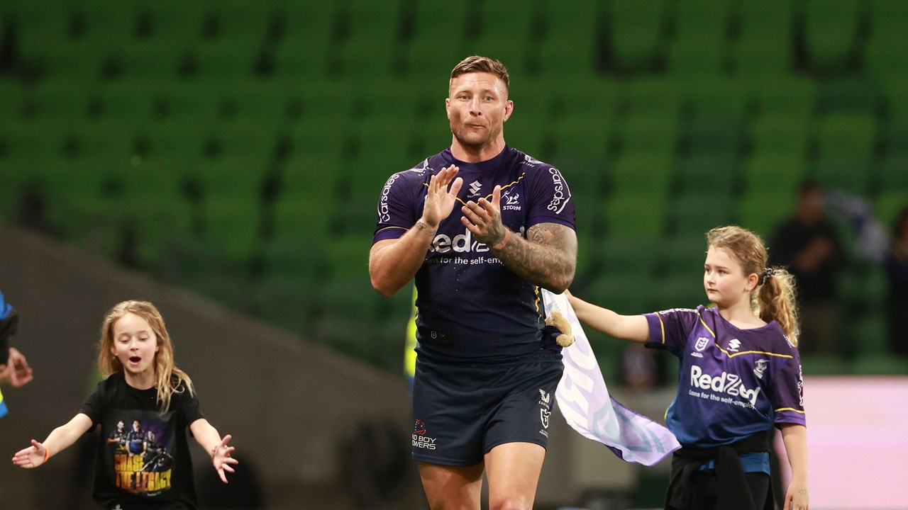 NRL Finals 2023: Melbourne Storm players training in Penrith