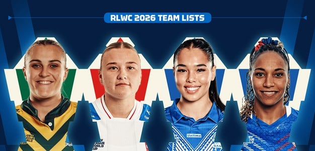 World Cup Team Lists: Women's Round 3