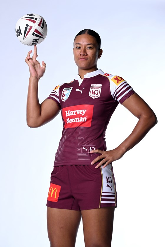Chantay Kiria-Ratu has been named to make her Origin debut as Queensland five-eighth.
