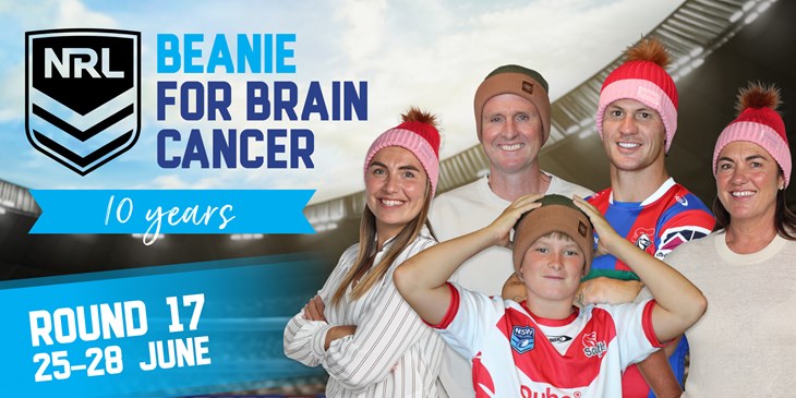 Beanie for Brain Cancer Round