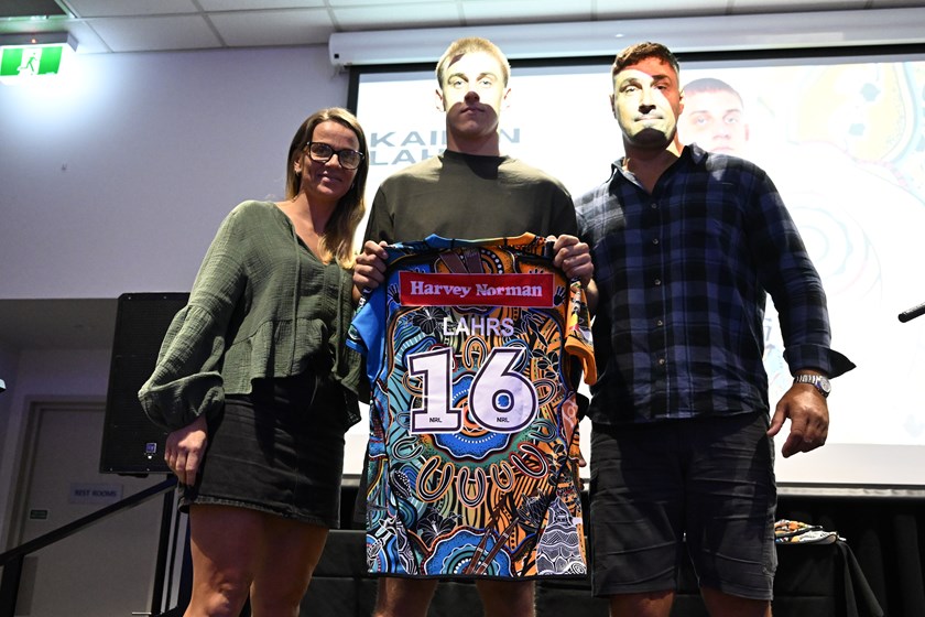 Jersey presentation.