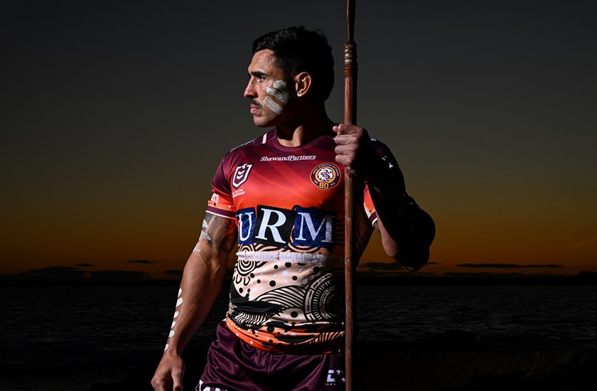 Jamal Fogarty will proudly wear Manly's Indigenous jersey this weekend.