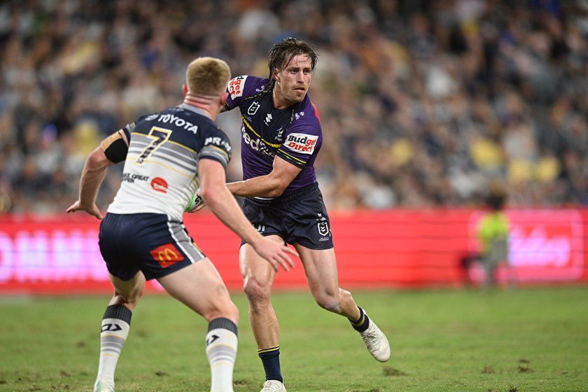 Cameron Munster in action against the Cowboys in Round 4. 