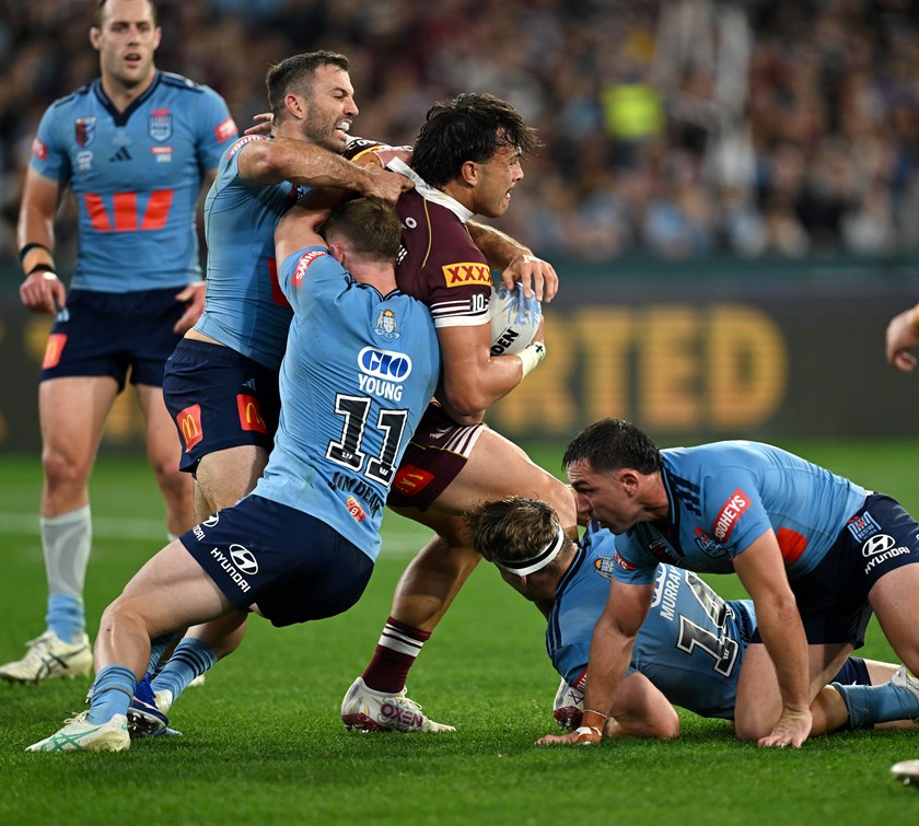 Tino Fa'asuamaleaui played with plenty of passion in Game Two.