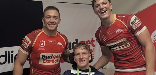 Doing it for Yak: Friend's fighting spirit inspires Dolphins duo