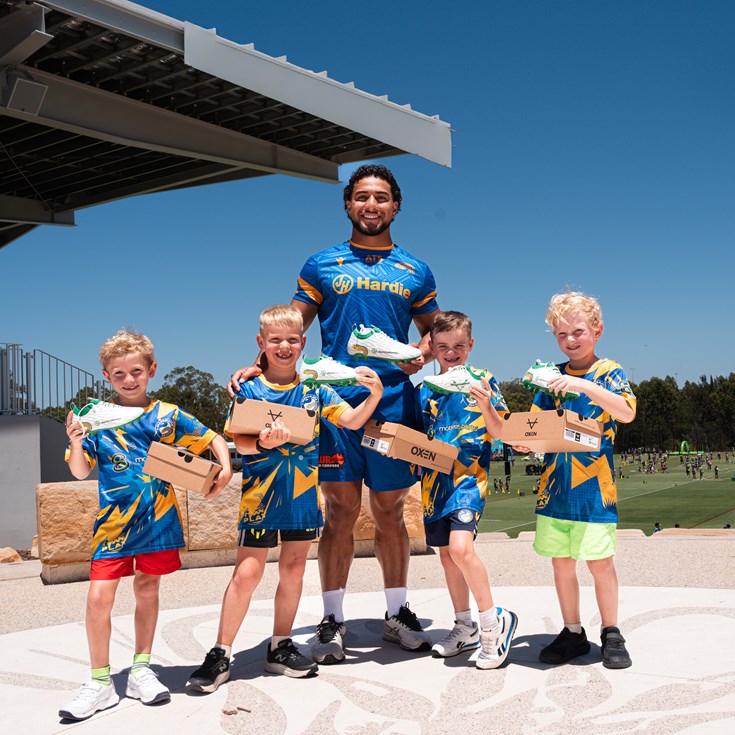 Kicking goals: Eels deliver free boots as Ryles rebuild raises finals hopes