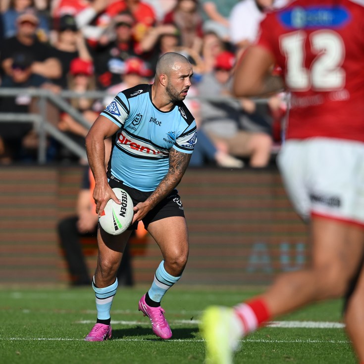 Tricky Trindall treats fans to taste of the future as Sharks look to build