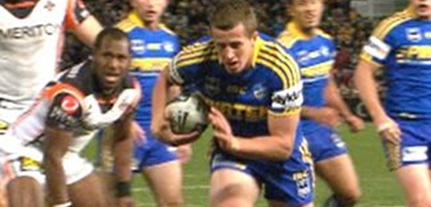 Full Match Replay: Parramatta Eels v Wests Tigers (1st Half) - Round 18, 2011