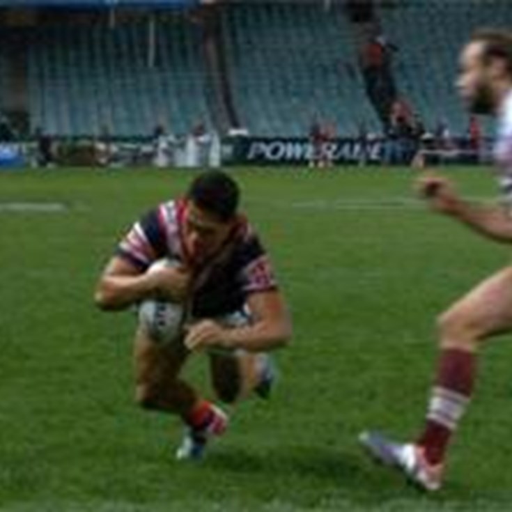 Full Match Replay: Sydney Roosters v Manly-Warringah Sea Eagles (1st Half) - Round 16, 2013