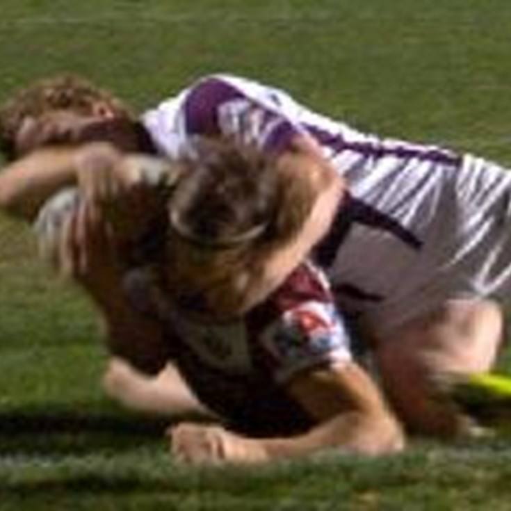 Full Match Replay: Manly-Warringah Sea Eagles v Melbourne Storm (1st Half) - Round 25, 2013