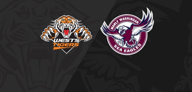 Full Match Replay: Wests Tigers v Sea Eagles - Round 24, 2018
