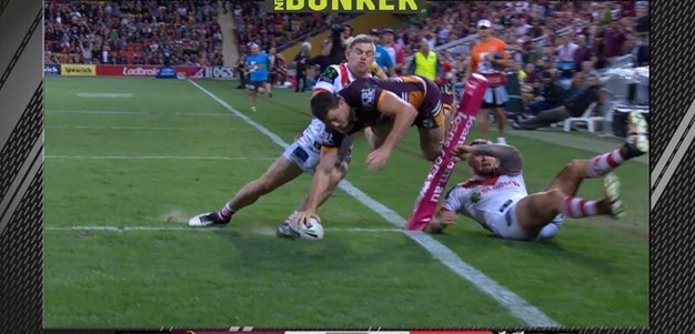 Rd 24: Broncos v Dragons - Try 68th minute - Corey Oates