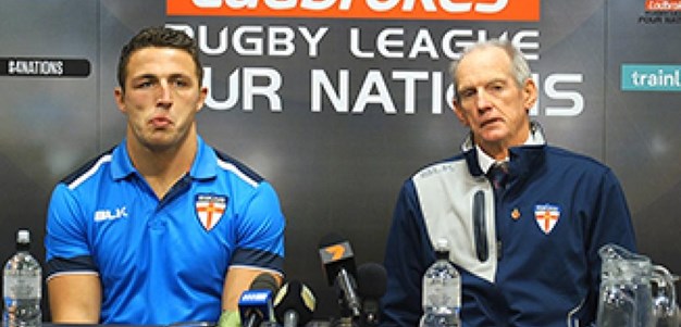 Four Nations Rd 2: England Press Conference