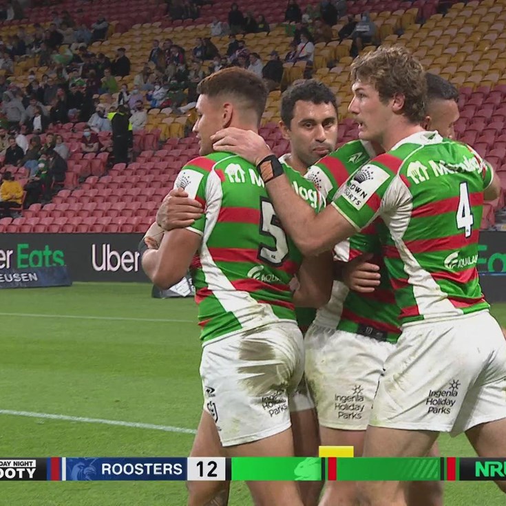 Souths find space down the right for Paulo to score