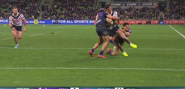 Hughes saves a certain try