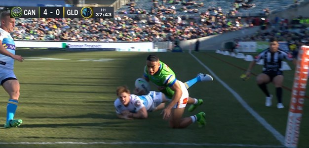 Hopoate opens the scoring in the capital
