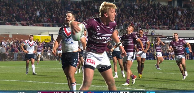 Schuster pass puts Manly ahead