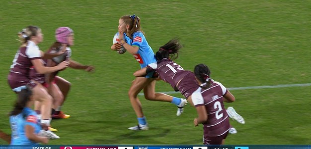 Queensland are getting physical