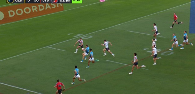 Tedesco saves a certain try