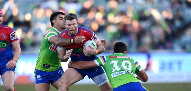 All Try Assists from Canberra Raiders vs Newcastle Knights