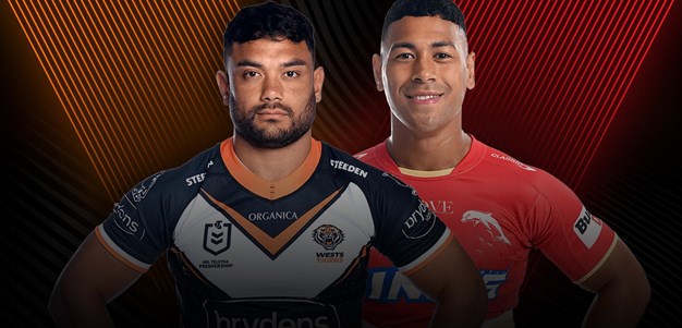 Wests Tigers v Dolphins: Round 25
