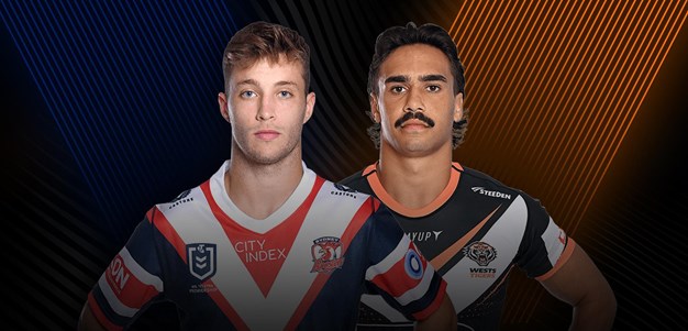 Roosters v Wests Tigers: Round 26