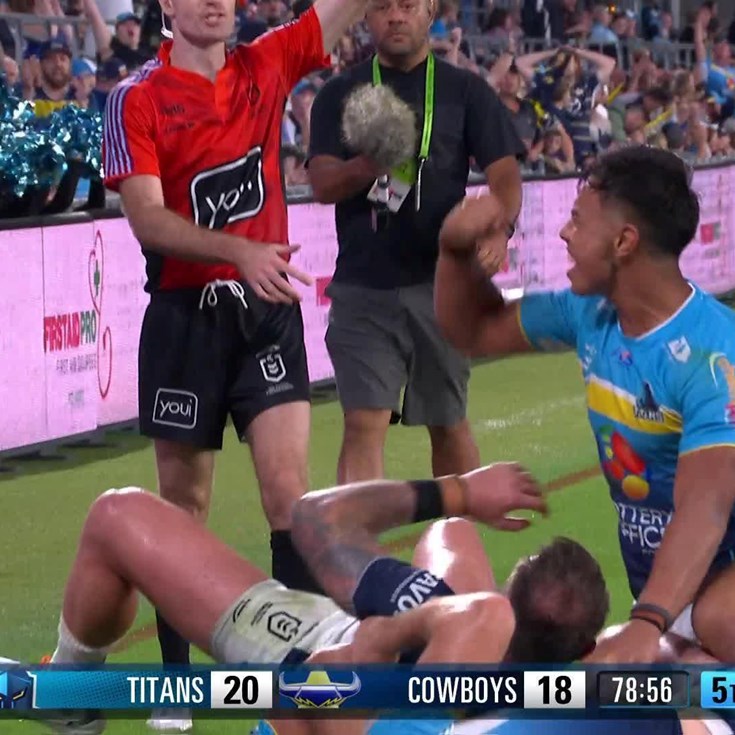 Desperate defence from the Titans