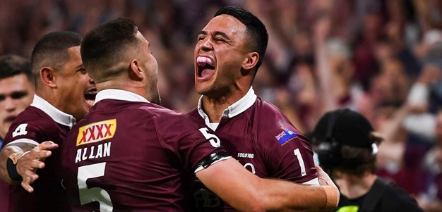 Valentine Holmes sure can score an Origin try