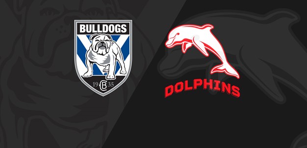 NRL Press Conference: Bulldogs v Dolphins - Round 22, 2023