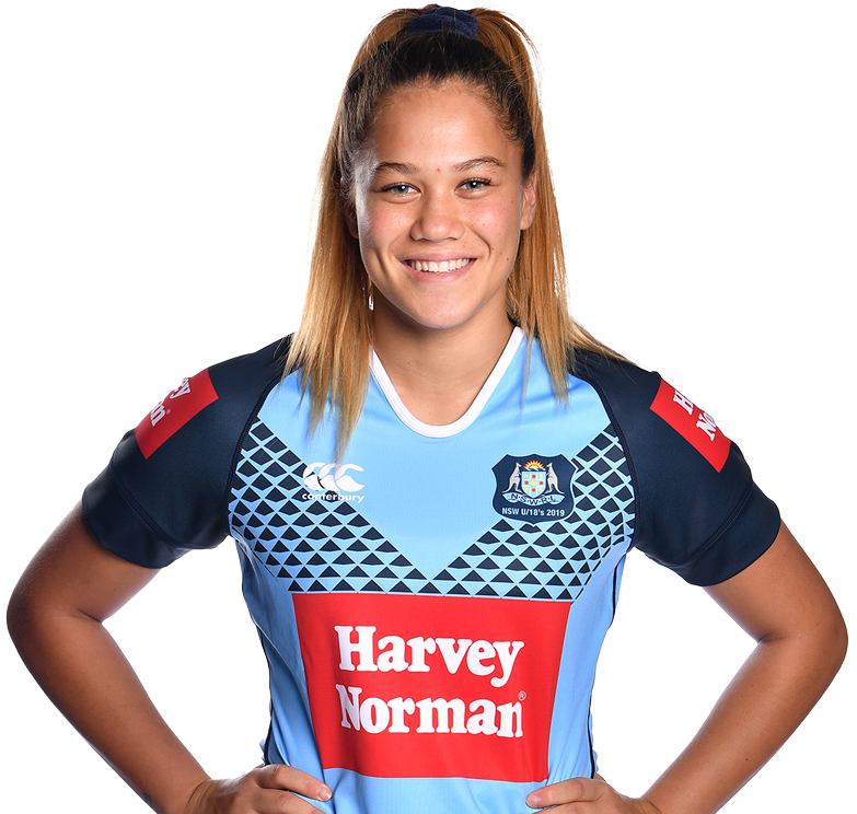 Official Women's State Of Origin U18 profile of Zali Fay for New South ...
