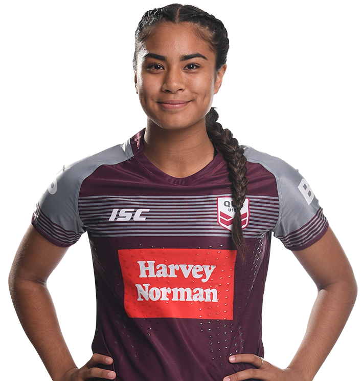 Official Women's State Of Origin U18 profile of Jasmine PETERS for ...